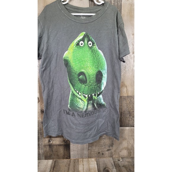 Disney Pixar Toy Story Rex Tee Teen Size Med - Picture 2 of 6